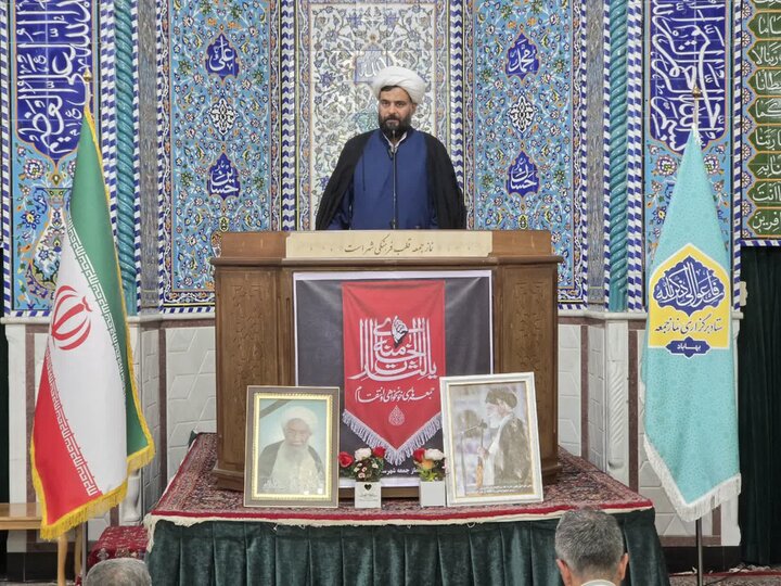 تصاویر/ نماز عبادی سیاسی جمعه شهرستان بهاباد