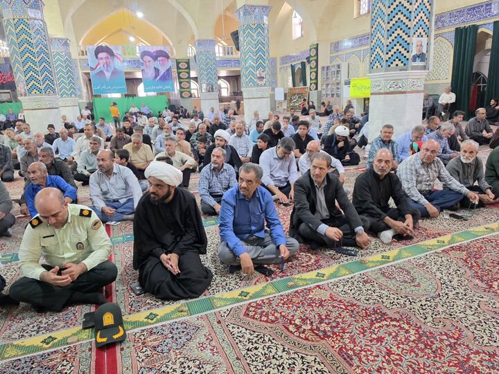 تصاویر/ نماز عبادی سیاسی جمعه شهرستان بهاباد