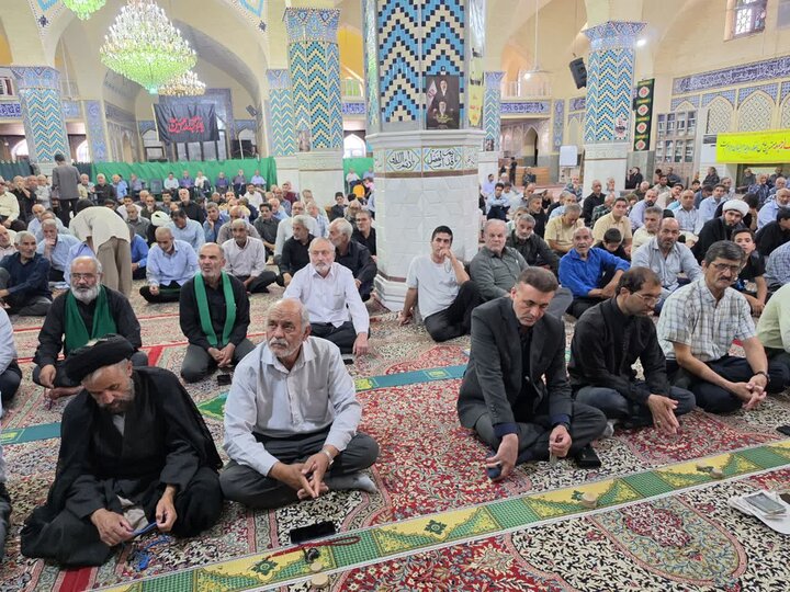 تصاویر/ نماز عبادی سیاسی جمعه شهرستان بهاباد