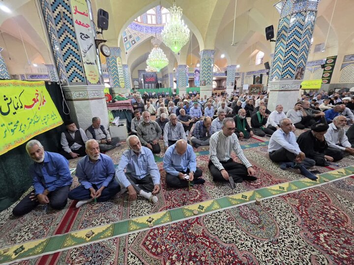 تصاویر/ نماز عبادی سیاسی جمعه شهرستان بهاباد