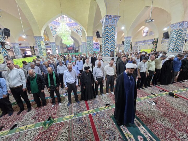 تصاویر/ نماز عبادی سیاسی جمعه شهرستان بهاباد