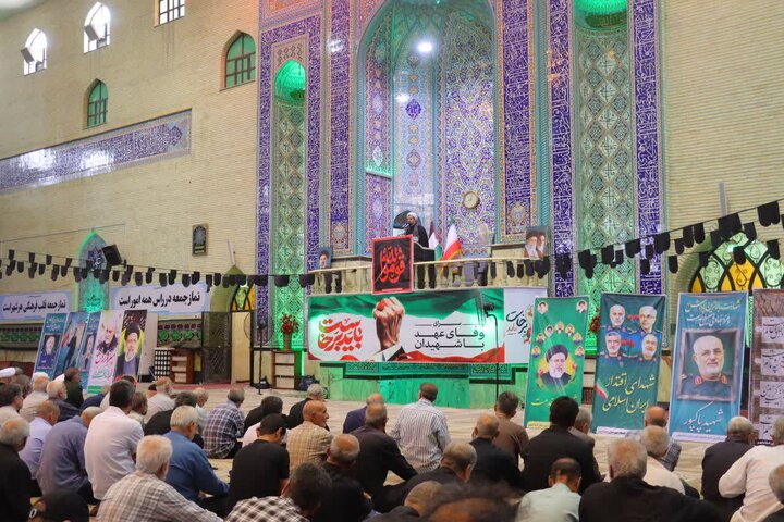 تصاویر/ نماز عبادی سیاسی جمعه در اسلامشهر