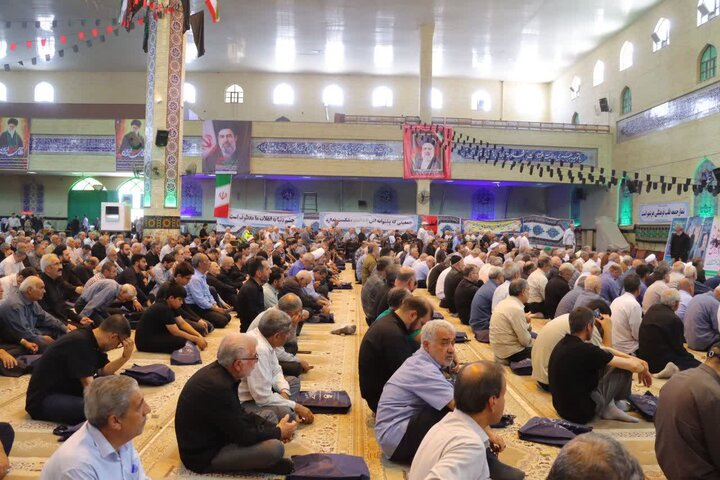 تصاویر/ نماز عبادی سیاسی جمعه در اسلامشهر