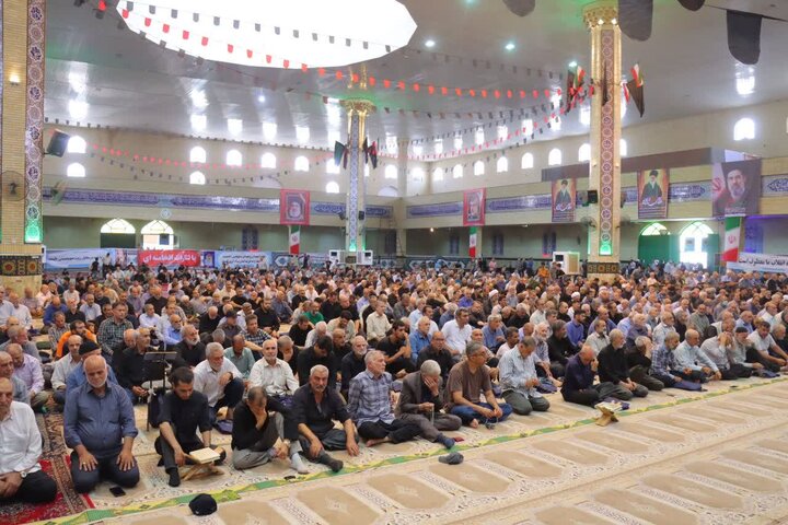 تصاویر/ نماز عبادی سیاسی جمعه در اسلامشهر