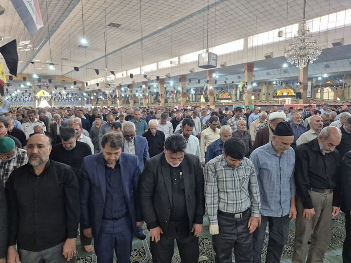 تصاویر/ اقامه نماز جمعه در پاکدشت