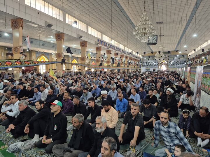 تصاویر/ اقامه نماز جمعه در پاکدشت