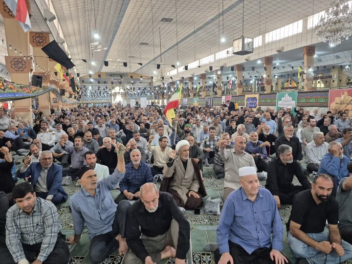 تصاویر/ اقامه نماز جمعه در پاکدشت