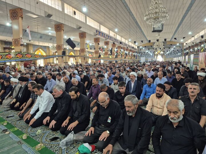 تصاویر/ اقامه نماز جمعه در پاکدشت