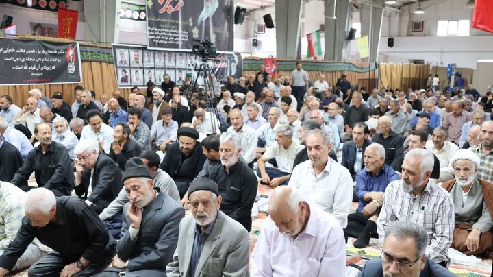 تصاویر/ نماز عبادی سیاسی جمعه در شهرستان مرند