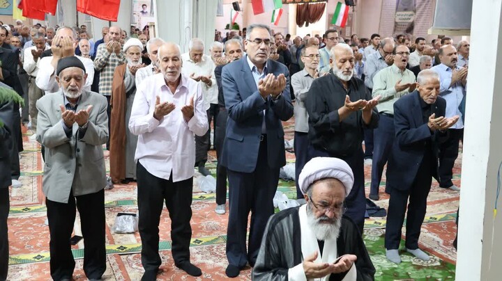 تصاویر/ نماز عبادی سیاسی جمعه در شهرستان مرند