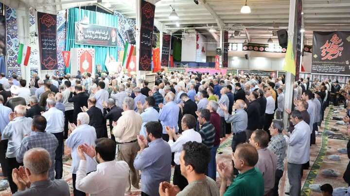 تصاویر/ نماز عبادی سیاسی جمعه در شهرستان مرند