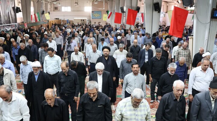 تصاویر/ نماز عبادی سیاسی جمعه در شهرستان مرند