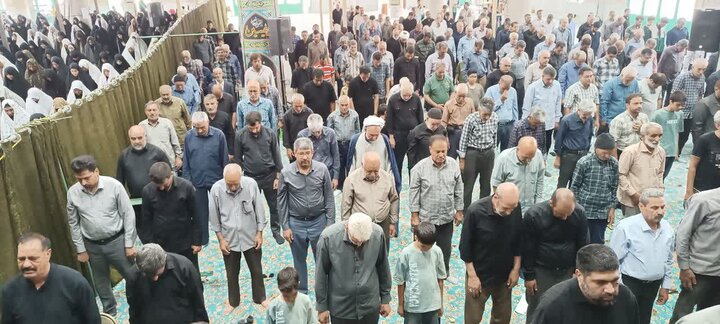 تصاویر/ اقامه نمازجمعه شهرستان برسیر