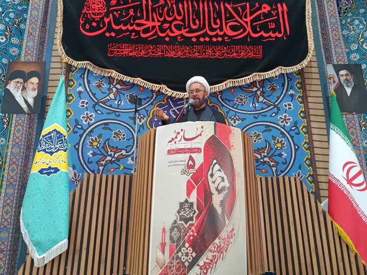 تصاویر/ اقامه نمازجمعه شهرستان برسیر