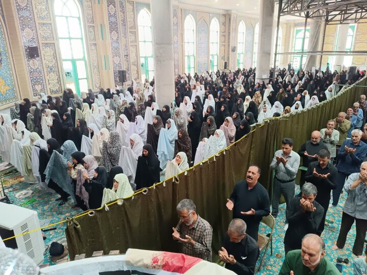 تصاویر/ اقامه نمازجمعه شهرستان برسیر