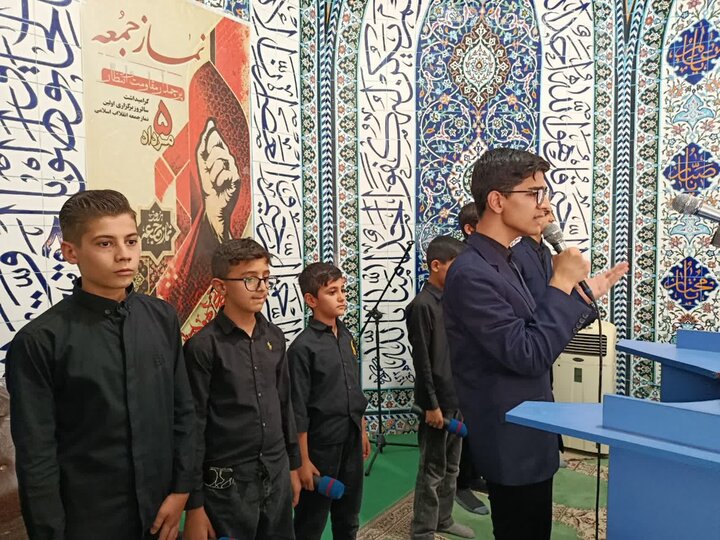 تصاویر/اقامه نماز عبادی سیاسی جمعه در ساوه