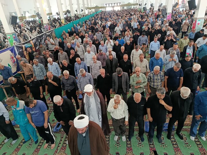 تصاویر/اقامه نماز عبادی سیاسی جمعه در ساوه
