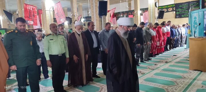 تصاویر/اقامه نماز عبادی سیاسی جمعه در زرندیه
