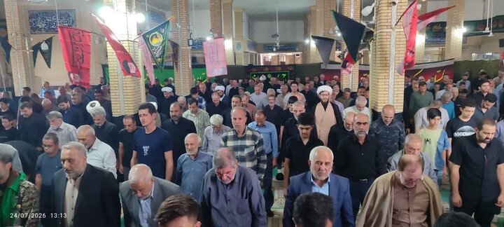 تصاویر/اقامه نماز عبادی سیاسی جمعه در زرندیه