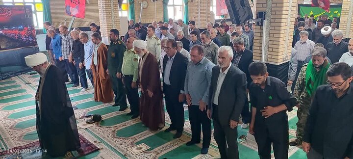 تصاویر/اقامه نماز عبادی سیاسی جمعه در زرندیه