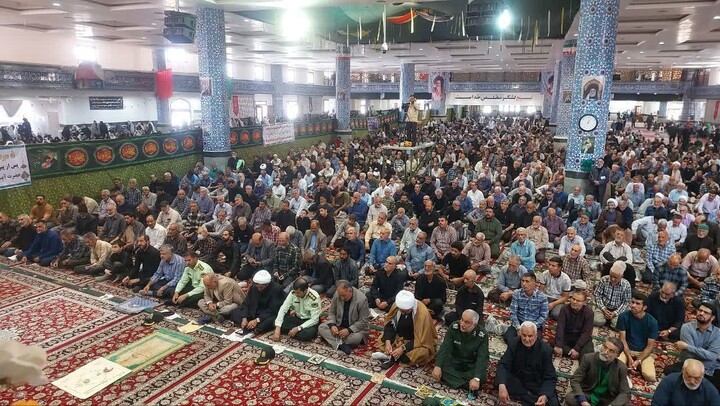 تصاویر| نماز جمعه عبادی سیاسی بیرجند