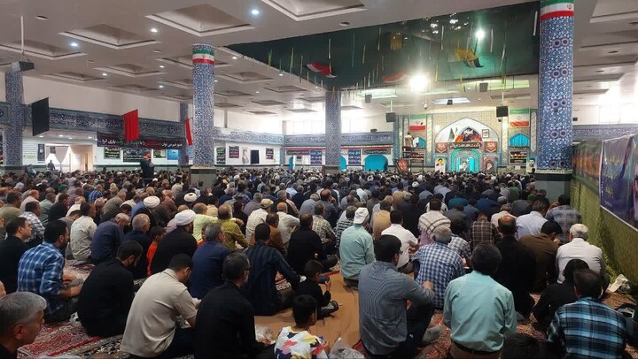 تصاویر| نماز جمعه عبادی سیاسی بیرجند