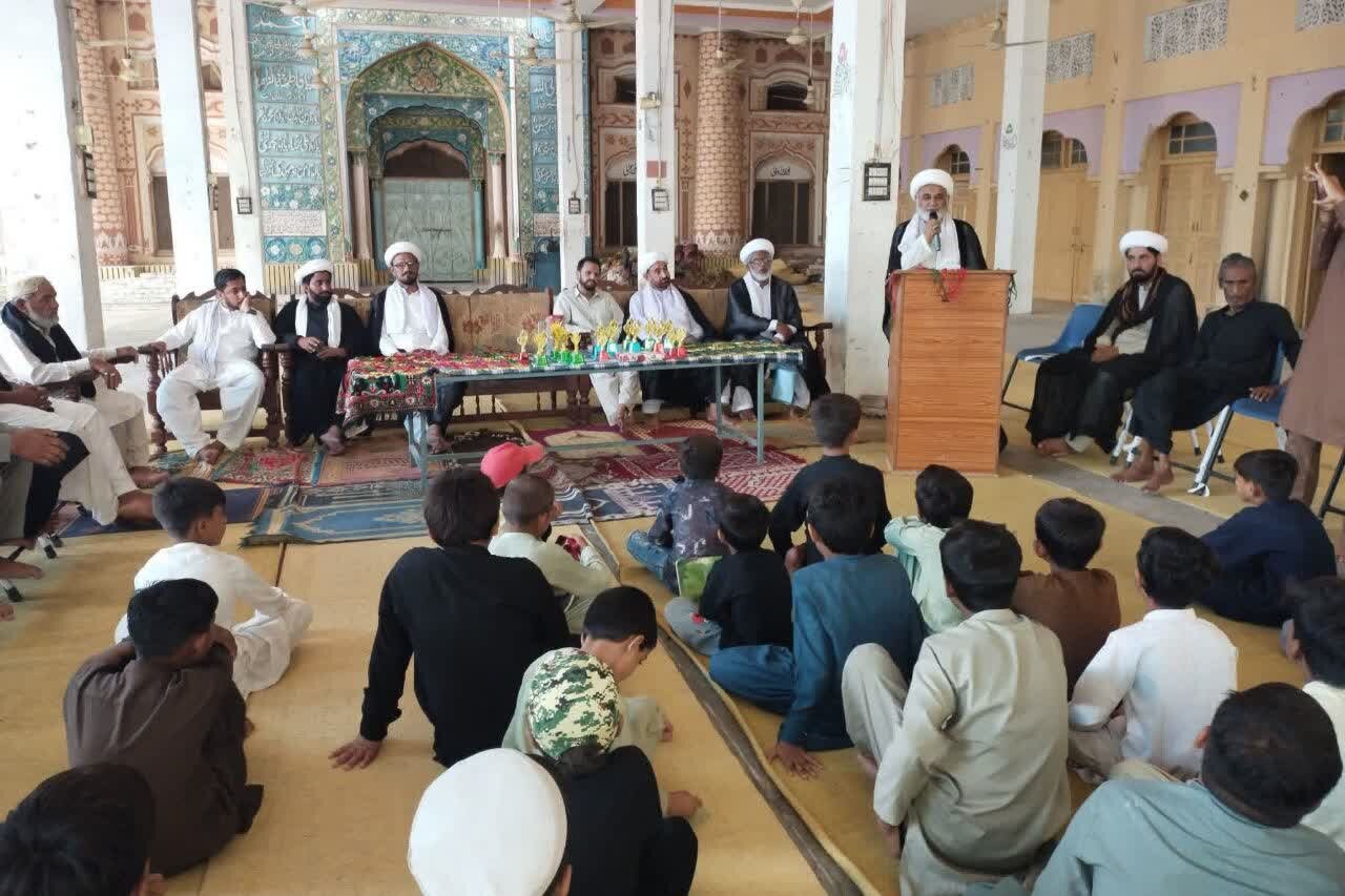 برگزاری کارگاه دینشناسی ویژه کودکان در جامعه النجف دیره اسماعیلخان پاکستان