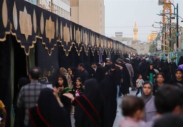 استقرار ۱۴۰ ایستگاه خدمت‌رسانی در اطراف حرم مطهر رضوی در دهه پایانی صفر