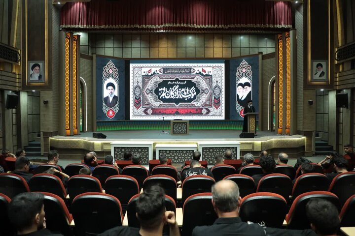 تصاویر/ آئین بدرقه خادمان موکب امامزادگان قم مستقر در شهر مقدس سامرا