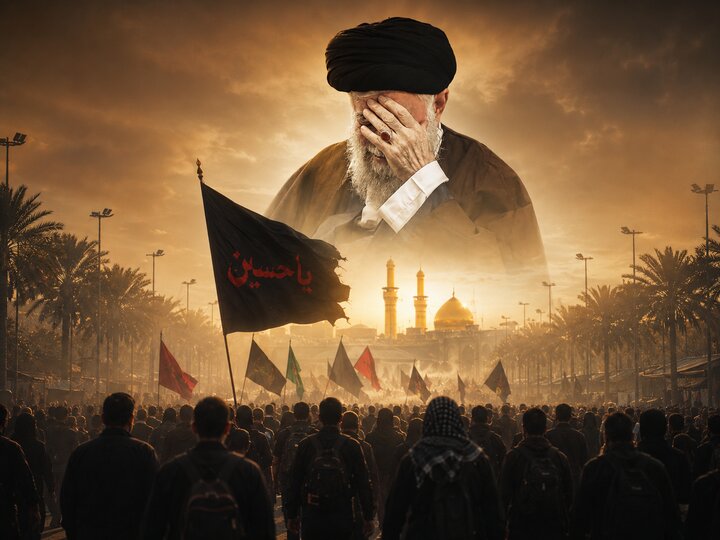 اربعین با امام شهید | شکوه پیاده‌روی اربعین به برکت خون شهدا و مدافعان حرم است