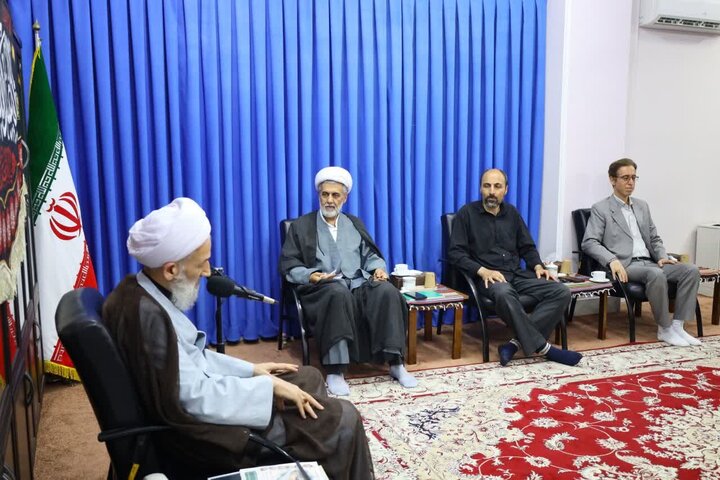 دیدار اعضای دفتر نظارت و بازرسی انتخابات مازندران با نماینده ولی فقیه در استان
