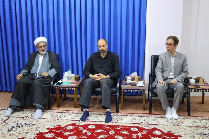 دیدار اعضای دفتر نظارت و بازرسی انتخابات مازندران با نماینده ولی فقیه در استان