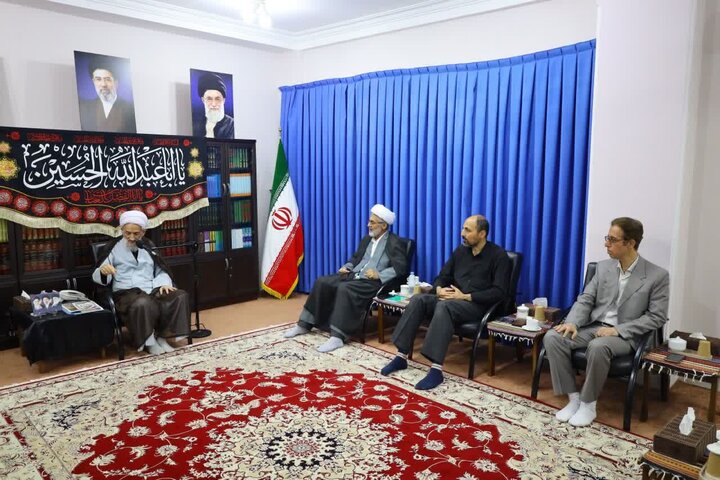 دیدار اعضای دفتر نظارت و بازرسی انتخابات مازندران با نماینده ولی فقیه در استان
