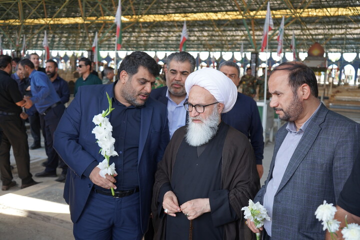 آیین تشییع و پیکرهای مطهر 2 شهید والامقام تیپ ۱۹۲ زرهی ارتش در اهواز
