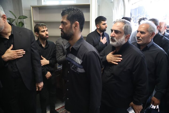 تصاویر/ مراسم ختم حاج مهدی آصفی پیرغلام اهل‌بیت(ع)