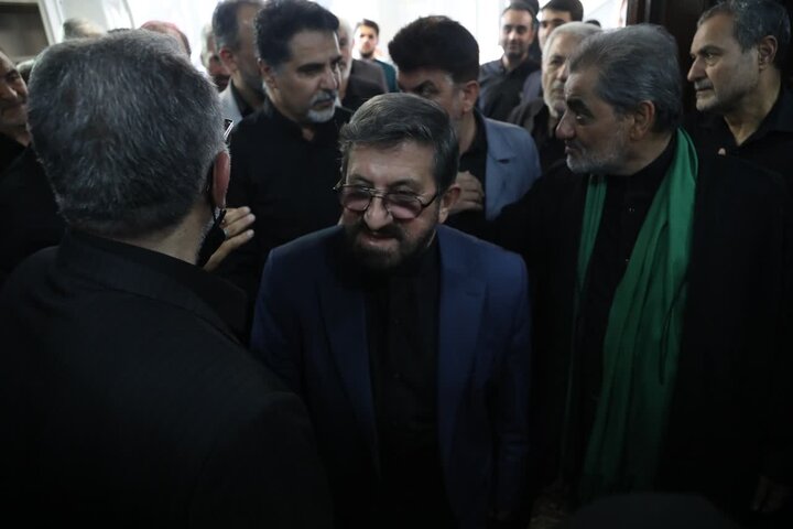تصاویر/ مراسم ختم حاج مهدی آصفی پیرغلام اهل‌بیت(ع)