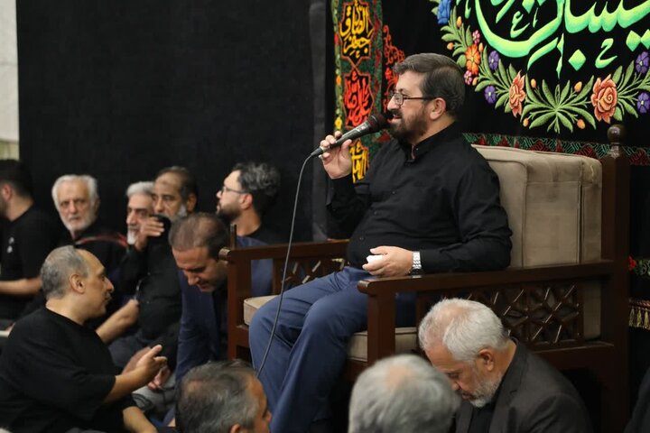 تصاویر/ مراسم ختم حاج مهدی آصفی پیرغلام اهل‌بیت(ع)