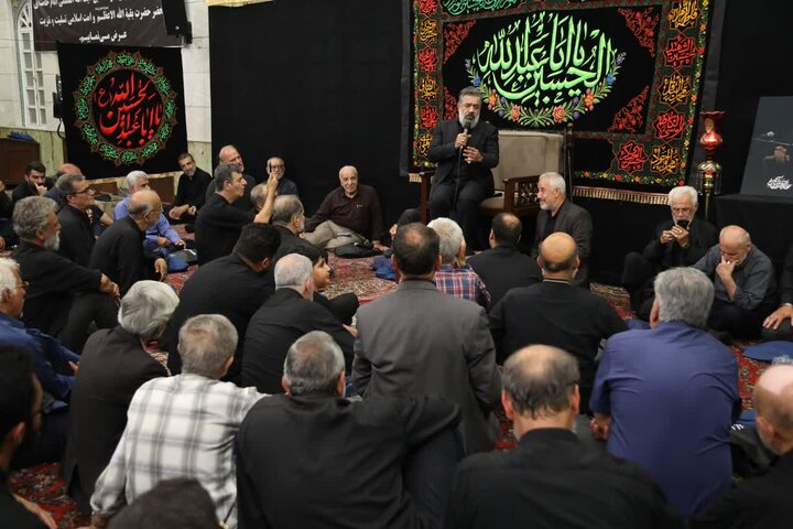 تصاویر/ مراسم ختم حاج مهدی آصفی پیرغلام اهل‌بیت(ع)