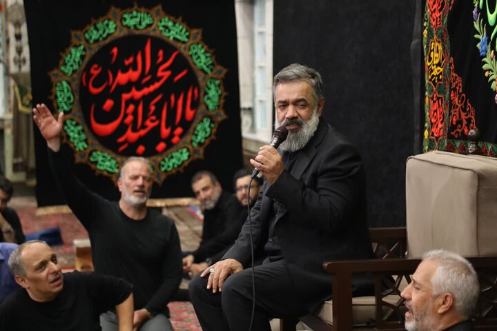 تصاویر/ مراسم ختم حاج مهدی آصفی پیرغلام اهل‌بیت(ع)
