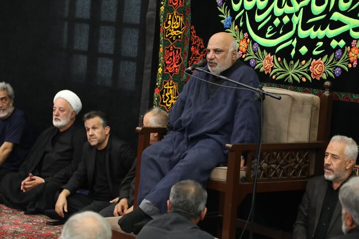 تصاویر/ مراسم ختم حاج مهدی آصفی پیرغلام اهل‌بیت(ع)