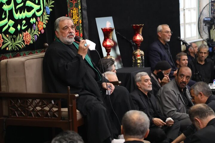 تصاویر/ مراسم ختم حاج مهدی آصفی پیرغلام اهل‌بیت(ع)