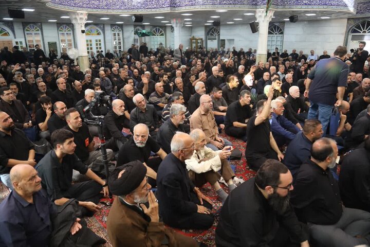 تصاویر/ مراسم ختم حاج مهدی آصفی پیرغلام اهل‌بیت(ع)