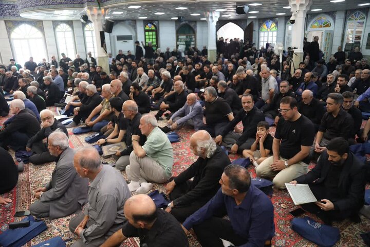 تصاویر/ مراسم ختم حاج مهدی آصفی پیرغلام اهل‌بیت(ع)