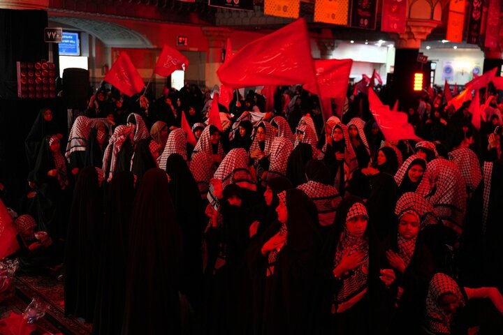 تصاویر/ تجمع بزرگ «هیأت نوجوانان آرمانی» و بدرقه زوار اربعین