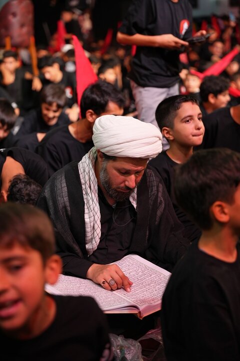 تصاویر/ تجمع بزرگ «هیأت نوجوانان آرمانی» و بدرقه زوار اربعین