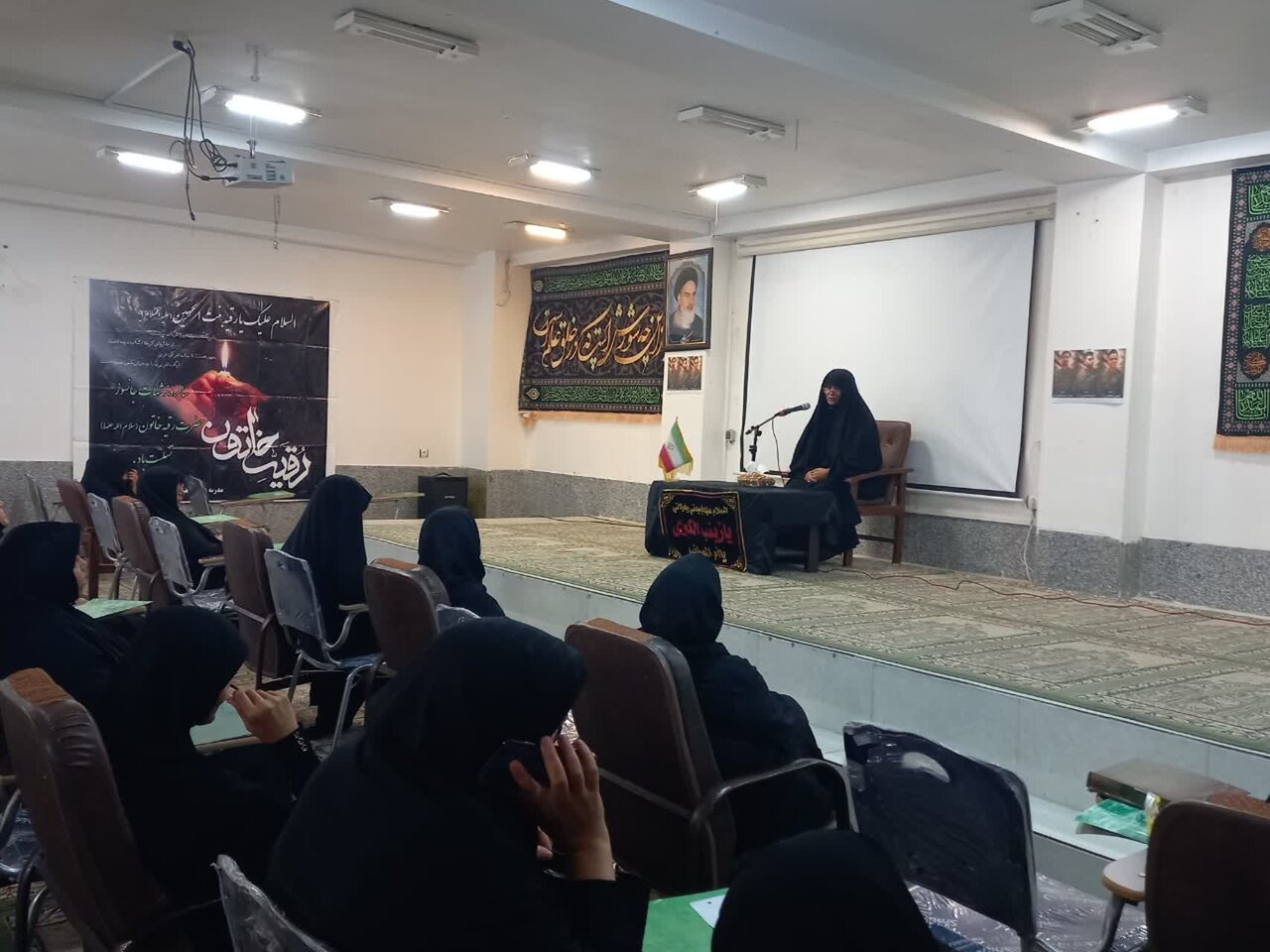 مراسم بزرگداشت حضرت رقیه(س) در مدرسه علمیه تخصصی حضرت زینب کبری(س) رفسنجان