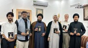 قم میں سید جعفر حسین کی تصنیف "شہیدِ اُمت آیت اللہ سید علی حسینی خامنہ ایؒ – تاریخی تشییعِ جنازہ چشم دید رُوداد" کی تقریبِ رونمائی