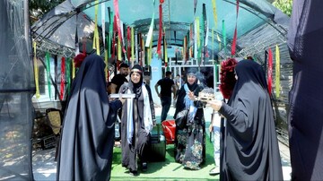 تصاویر/ تداوم ورود زائران خارجی اربعین از پایانه مرزی بازرگان