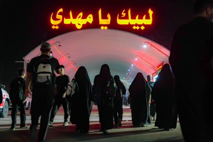 تصاویر| مراسم عزاداری اربعین فدائیان حسین(عمود285)