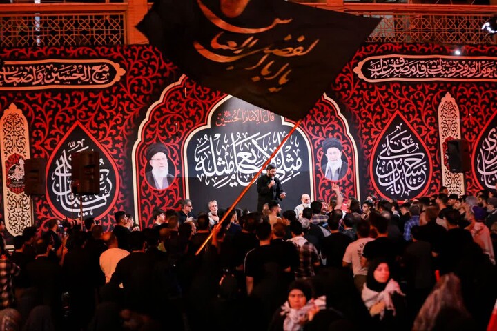 تصاویر| مراسم عزاداری اربعین فدائیان حسین(عمود285)